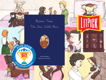 YouTube book review video of Button Nose the Sad Little Bear by Gina LoBiondo for LitPick student book reviews