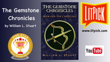 YouTube book review video of The Gemstone Chronicles by William L. Stuart for LitPick student book reviews